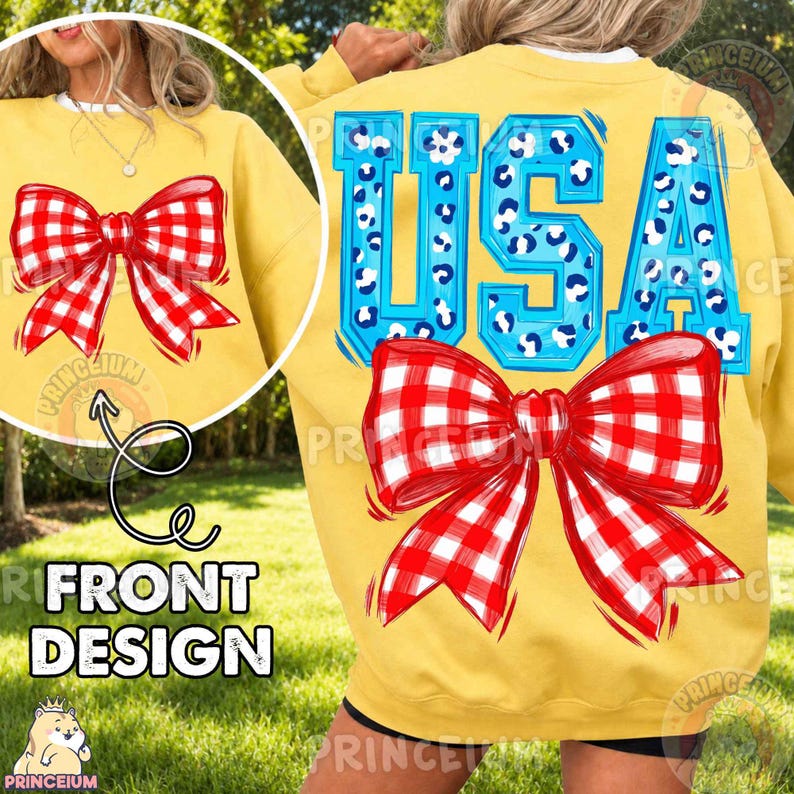 4th Of July Bow Png
