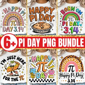 Glückliches Pi Day Bündel, Mathelehrer Shirt Png, Pi Tag Png, glückliche Pi Tage, 14 März Png, lustiger Mathelehrer Png, glücklicher Pi, Sublimationsdesign