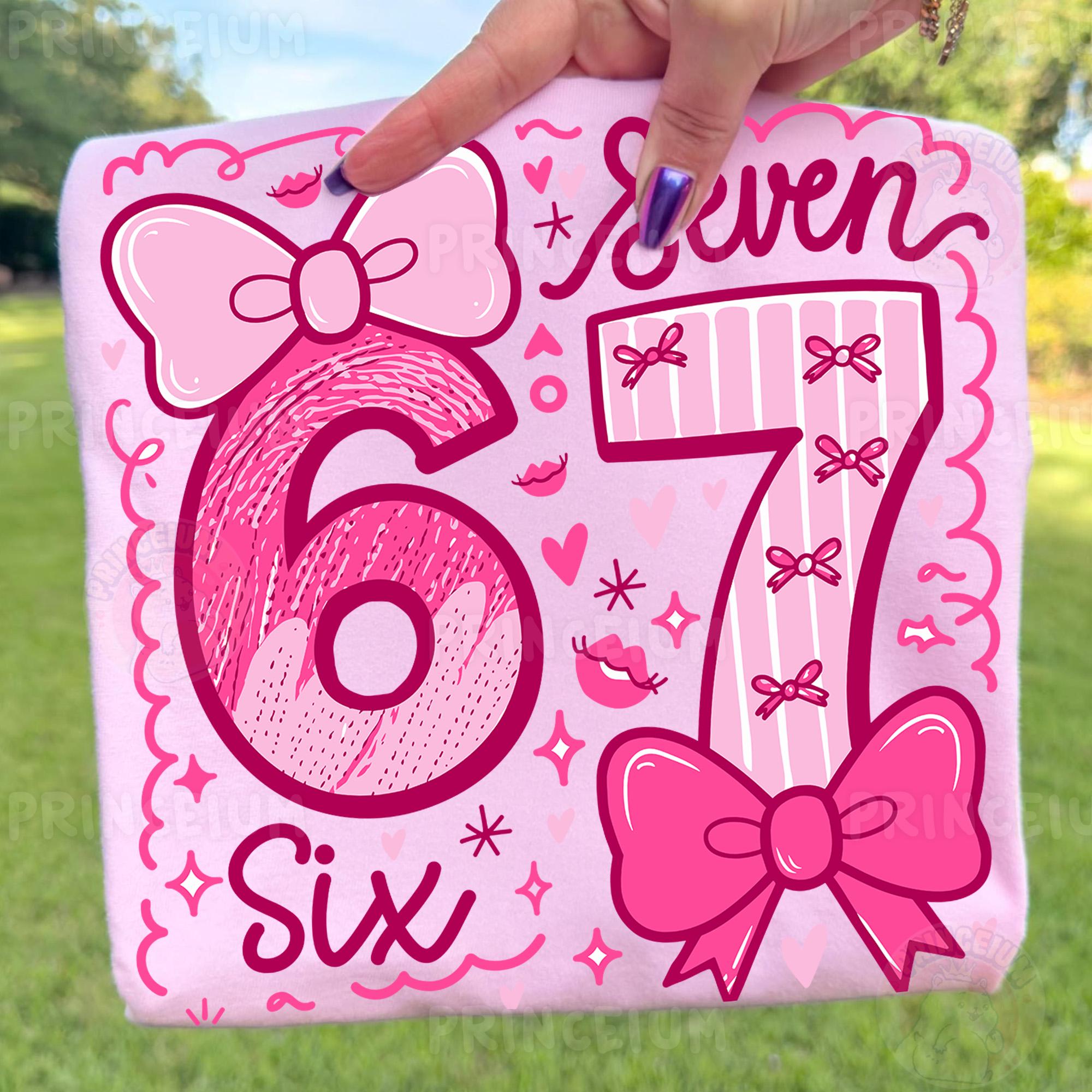 pink＊stileだよ！　様　確認用 Pink Number Seven - Etsy