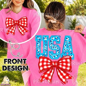 Patriotic Coquette Bow Png