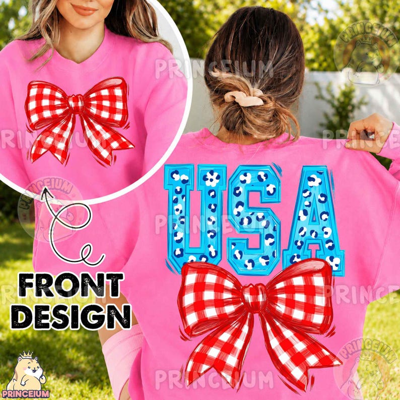Patriotic Coquette Bow Png