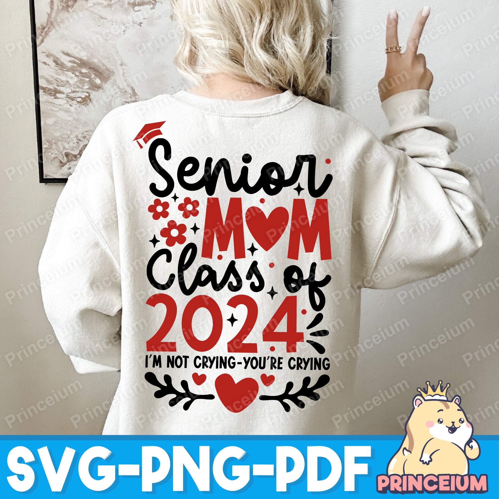 Senior 2024 Svg Bundle, Graduation Svg, Class of 2024 Svg, Proud Mom of ...