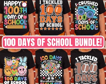 100 Days of School Svg Bundle, 100th Day of School Svg, 100 Days Svg, Teacher Svg, Sport Svg, School Shirt svg School Svg, Cricut Cut files