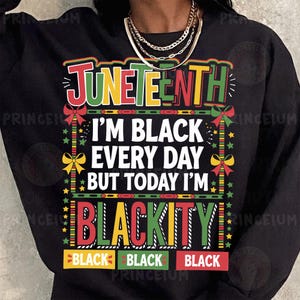 Juneteenth Blackity Black Sublimation Design, Funny African American Digital File, Pride PNG, Melanin Graphic, Instant Download Printable