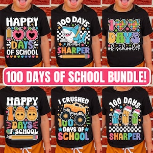 100 Days of School Svg Bundle, 100th Day of School Svg, 100 Days Svg, Teacher Svg, Sport Svg, School Shirt svg School Svg, Cricut Cut files