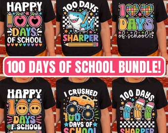 100 Days of School Svg Bundle, 100th Day of School Svg, 100 Days Svg, Teacher Svg, Sport Svg, School Shirt svg School Svg, Cricut Cut files