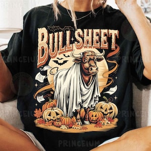 Bull Sheet PNG, Halloween Png, Bull Png, Ghost Cows Png, Funny Cow PNG, Fall Png, Cow Lover Png, Spooky Season, Instant Download