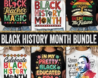 Black History Month Bundle Png, Black History Png, I am Black History Png, Black People, Black History Png, African American, Sublimation