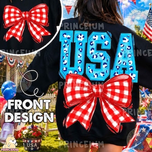 Patriotic Coquette Bow Png