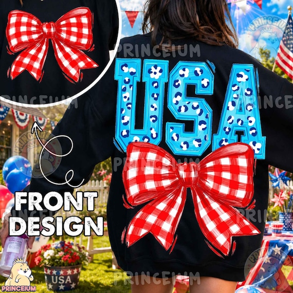 USA Bow Png, Patriotic Coquette Bow Png, 4th Of July Bow Png, Leopard USA Png, American Flag Summer Png, Retro patriotic Png, Sublimation