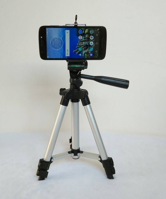 Trípode para teléfono móvil, trípode para iPhone, trípode para vídeo  fotográfico, trípode para cámara de 3 niveles, trípode para cámara  ajustable, soporte para trípode para teléfono con soporte de 360 grados -   México