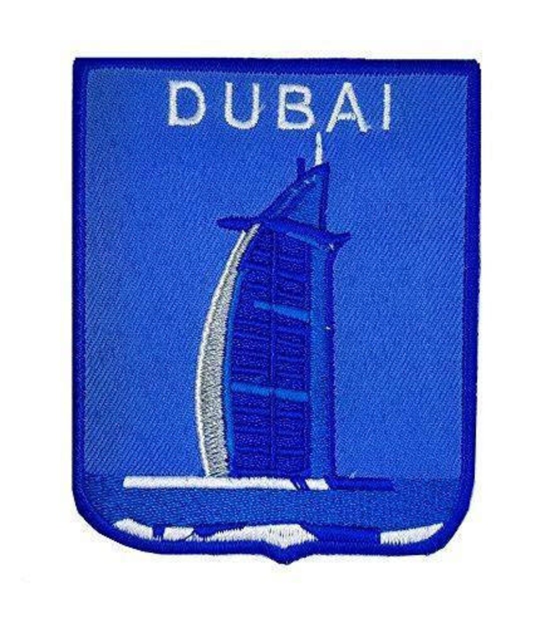 Dubai Shield Embroidery Patches Applique Patch Badge Etsy