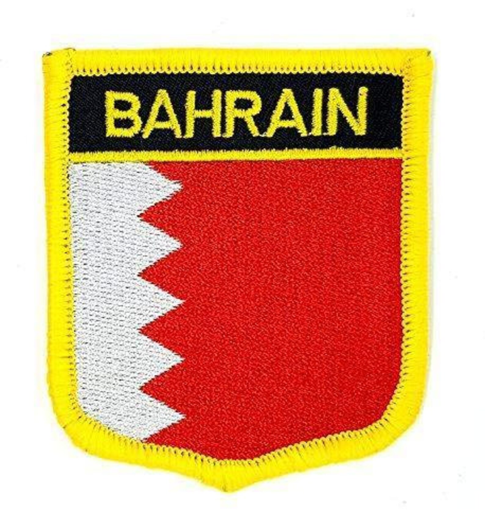 Bahrain Shield Embroidery Patches Applique Patch Badge Etsy