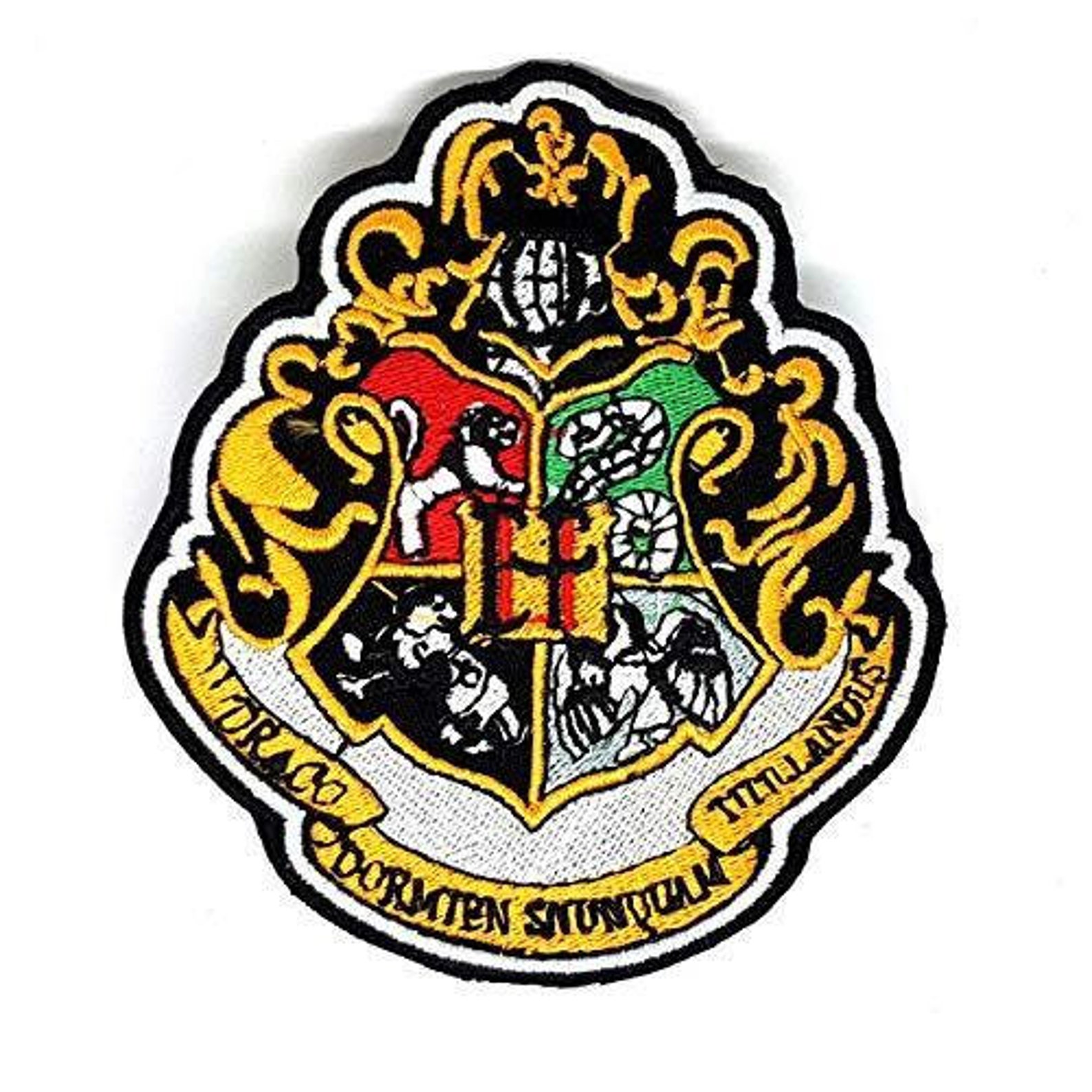 Hogwarts Coat Of Arms 8x7cm Harry Potter Hp Embroidered Patch | Etsy