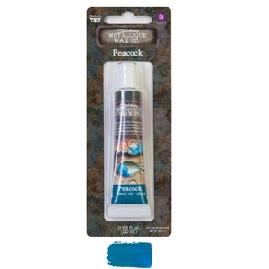 Peacock metallic was | Kunstalchemie | 1 st. 0,68 oz (20 ml) | Herontwerp met Prima | Finnabair