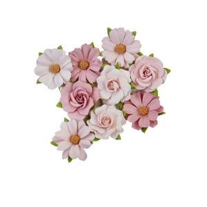 Mystic Wildflowers - Prima Flowers | Lost in Wonderland Collection | Pkg-9 pcs| 3 Girls Tale | Prima, Marketing, Inc.