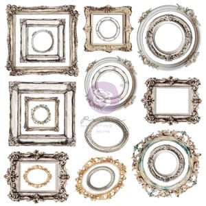 Return To Wonderland-collectie Ephemera - Vintage Wonderland-lijsten | 40 stuks | Het verhaal van de 3 meisjes |  Prima Marketing Inc.