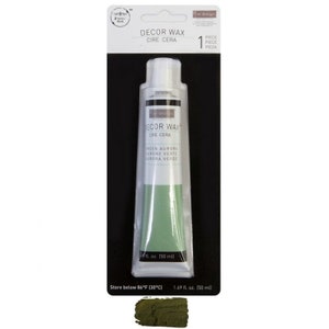 Grün Aurora Metallique Decor Wachs | Grün Metallique | |24+ | 1 Stk. 50ml | Neugestaltung mit Prima