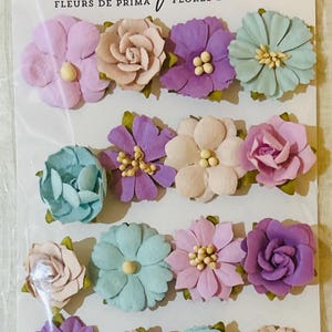 Coleção de Flores de Papel da Coleção A Mermaid's Tale - Sea Treasures | 16 peças | Lançamento em maio de 2025 | The 3 Girls Tale | Prima Market