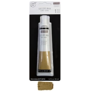 Eternal Metallique Decor Wax | Gold Metalliques | |24+ | 1 Stk. 50ml | Neugestaltung mit Prima