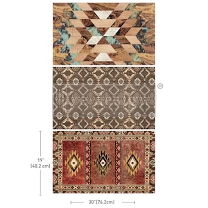 Confezione di carta velina Western Whimsey Decor / Collezione Wild West Whispers / Apr24 / 3 fogli, 19,5" x 30" ciascuno / Redesign con Prima