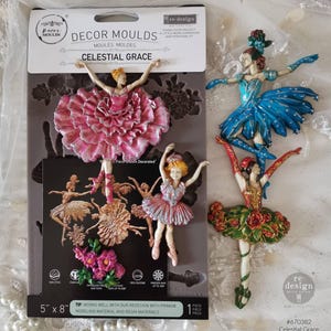 Decor Moulds® Céleste | Collection de Noël fantaisiste | 5 x 8 x 8 mm | Noël en juillet24 | limité | Redesign avec Prima