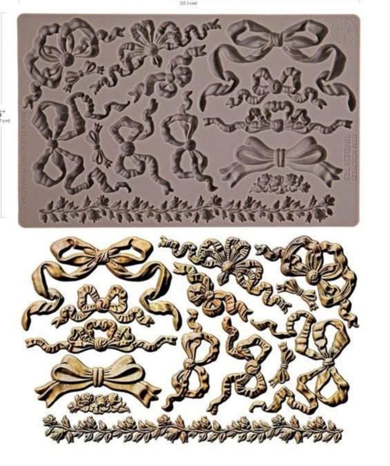 Timeless Ties Decor Moulds® | 5”x8”x8mm | Bows and Ribbons | Redesign ...