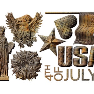 Decor Moulds® Happy 4th | All American-collectie | Afmetingen: 5 x 8 x 8 mm | Beperkte oplage | Herontwerp met Prima