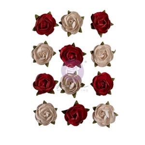 Coleção Return To Wonderland Flores - Jardim de Rosas | Pacote com 12 peças | Conto das 3 Meninas | Prima, Inc.