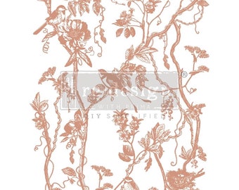 Trasferimento in lamina di rame per birdwatching / 18"x24", 2 fogli / Riprogettazione con Prima