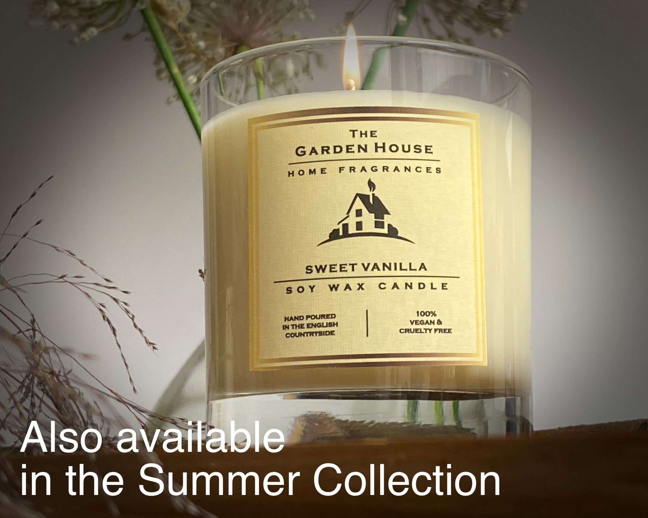 English Pear and Freesia Soy Wax Scented Candle Jo Malone Style up to