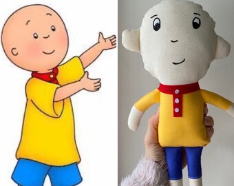 Plush Caillou - Etsy