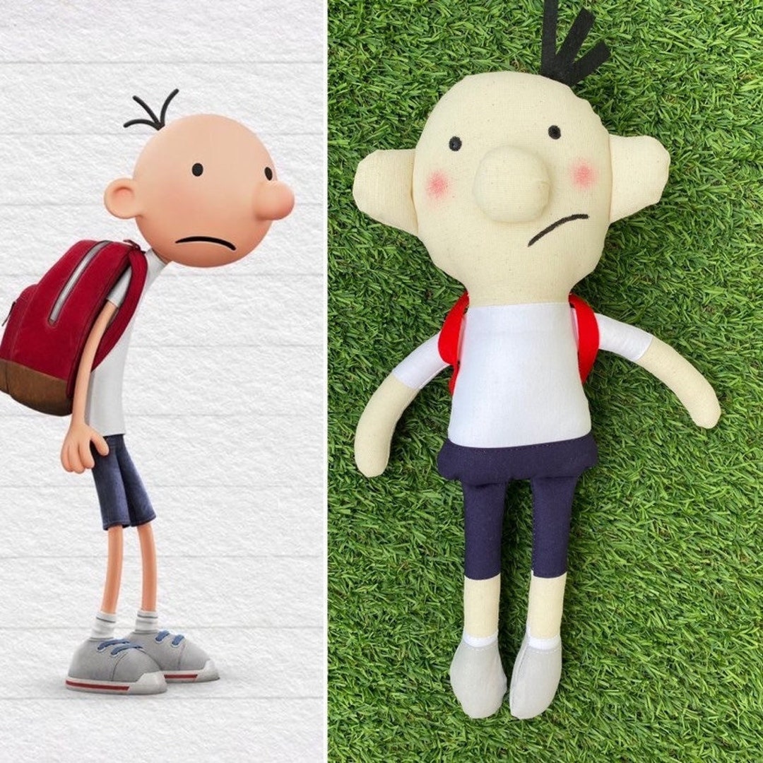 Diary of a Wimpy Kid, Greg Heffley Plush Doll, Soft Fabric Toy, Rodrick  Rules -  Finland