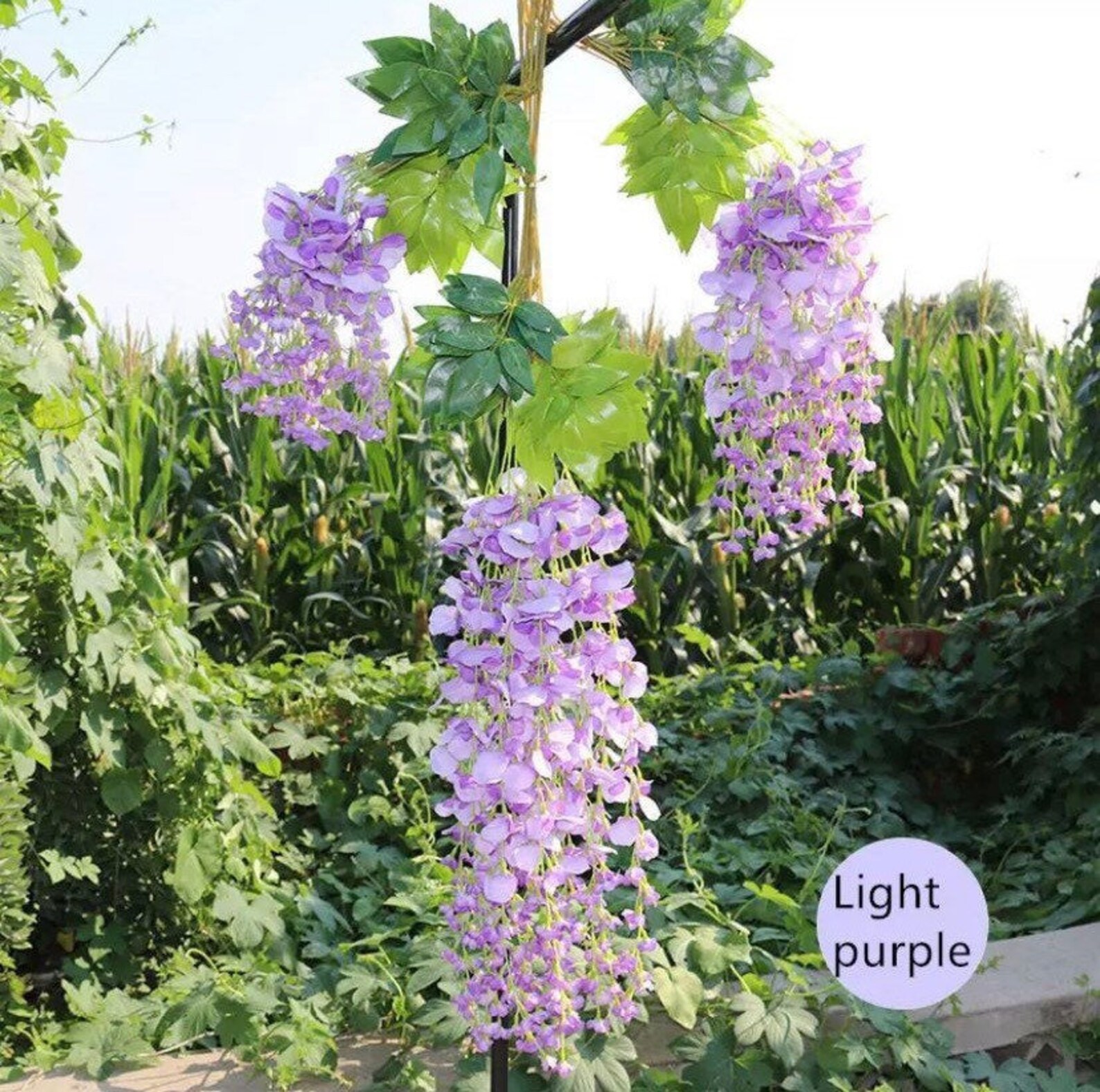 12pcs Artificial Wisteria 12pcs Flower Branch 12 Stems 8 Etsy