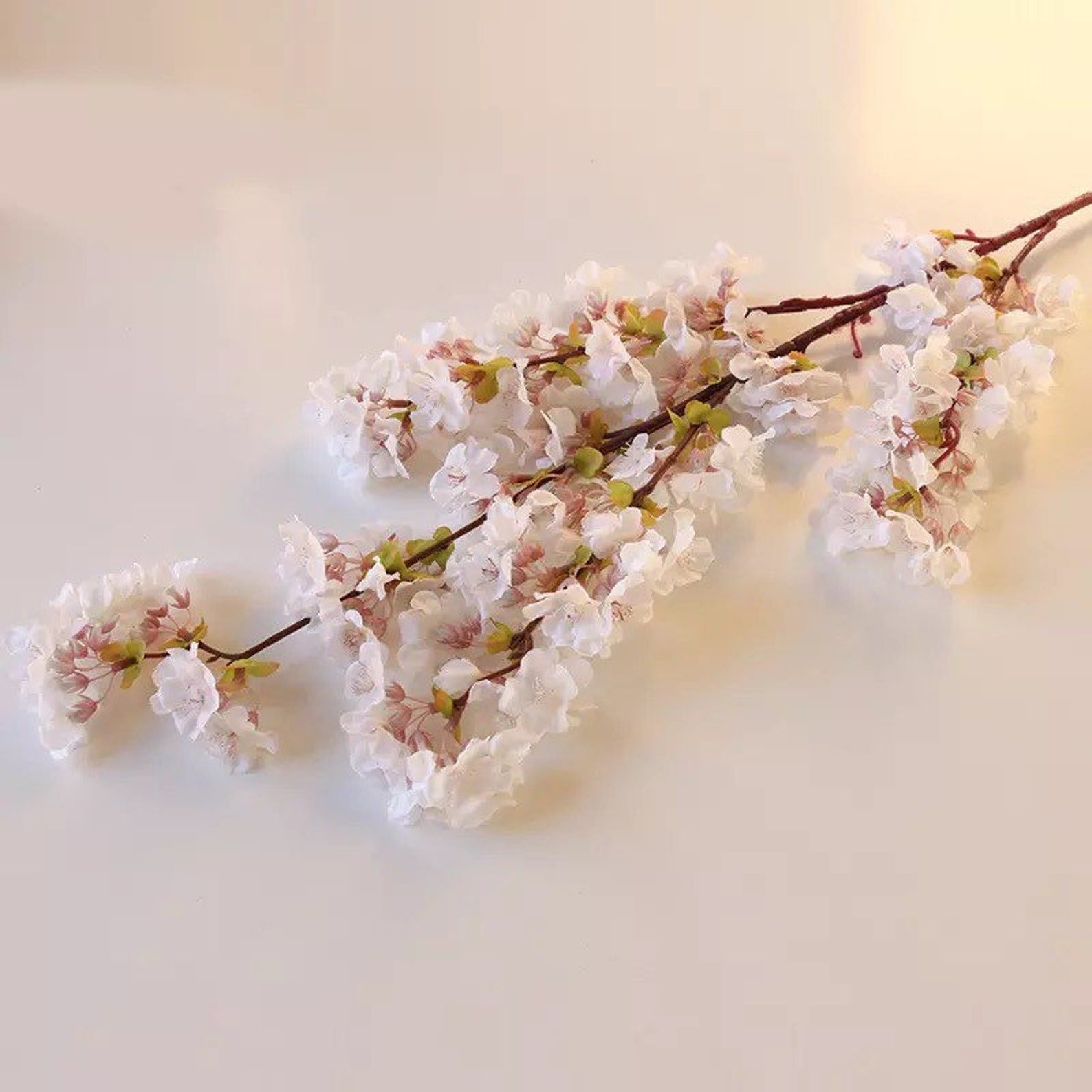 3pcs Artificial 100cm Silk Cherry Blossom Flower Branch 3 Etsy