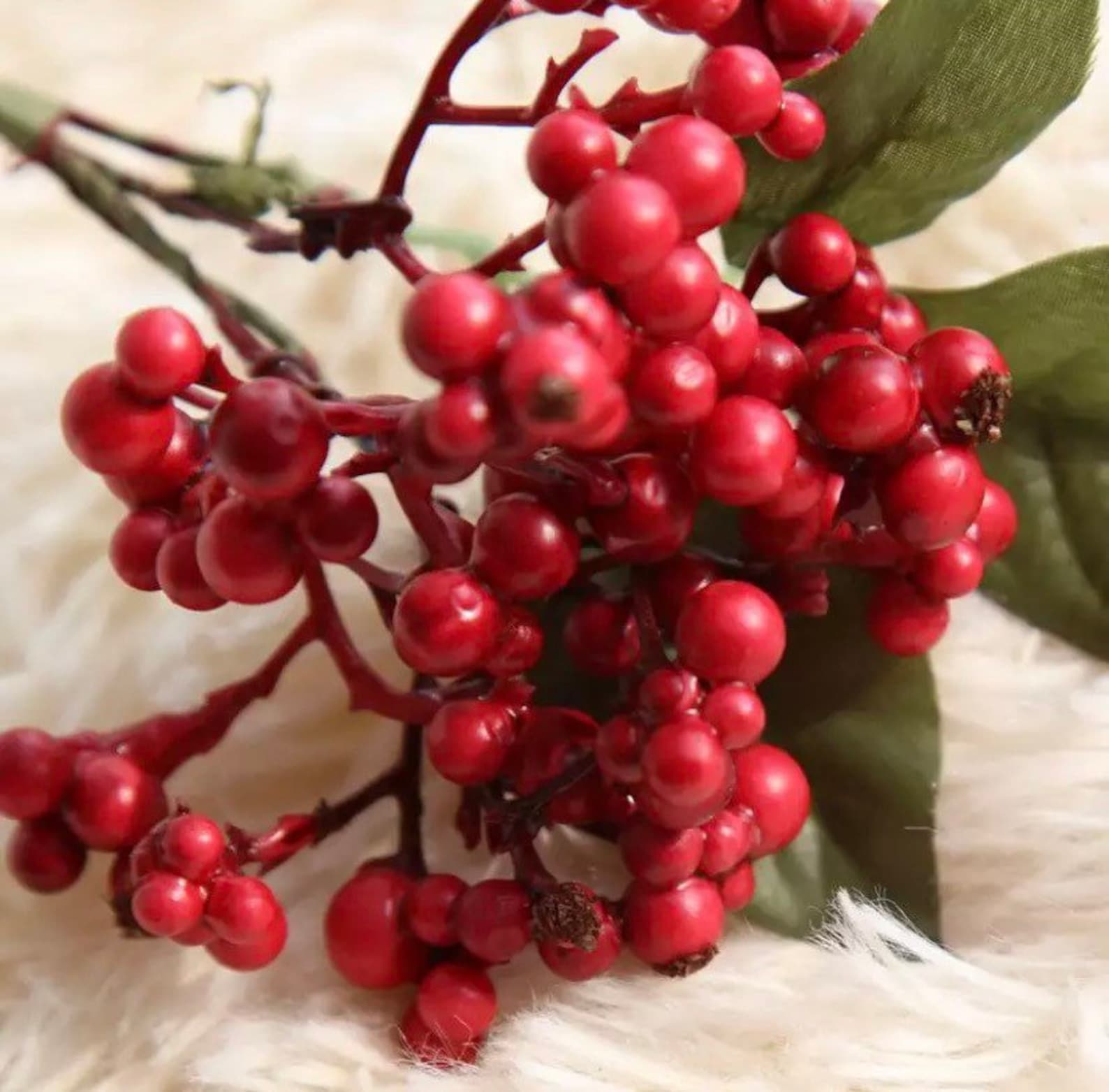 Artificial Simulation 22cm Short Berry Branch Fruit Berries Etsy
