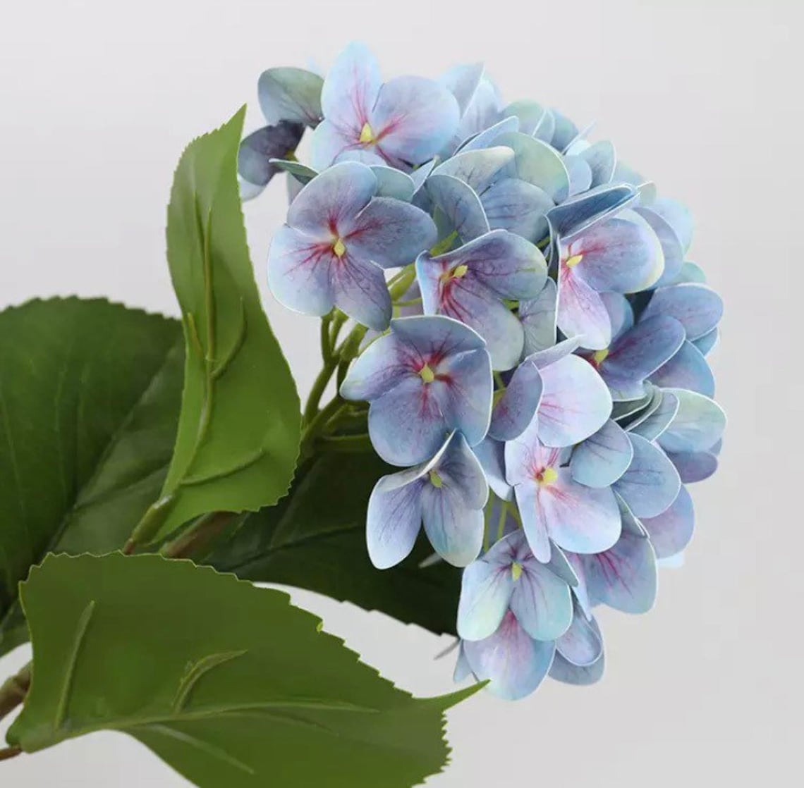 Artificial Hydrangea Single Stem Flowers 1 Hydrangea Stem Etsy