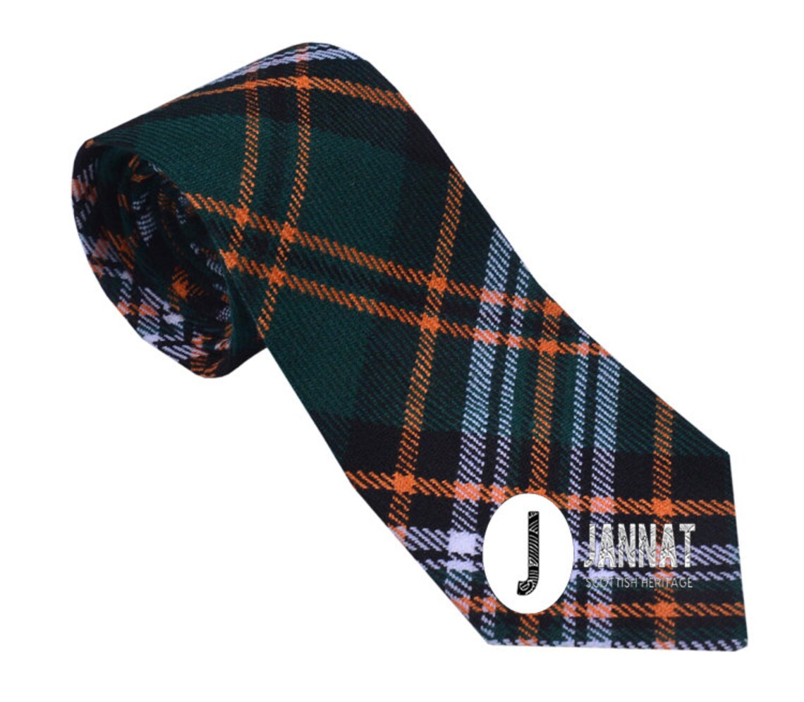 Men's Scottish Neck Heritage of Ireland Tartan Tie / Etsy
