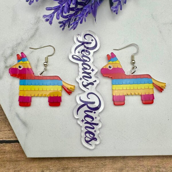 Piñata Acrylic Earrings