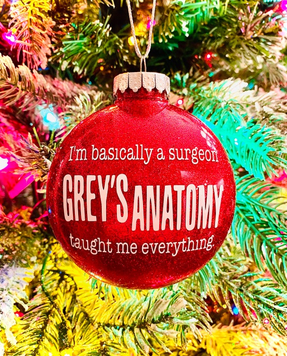 Grey's Anatomy Christmas Ornament 