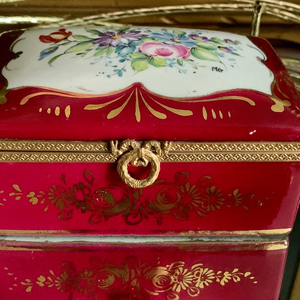 Limoges Jewelry Box Etsy UK