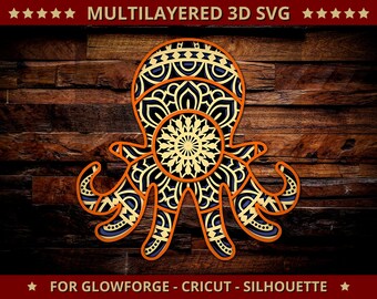 Download Mandala Octopus Svg Etsy