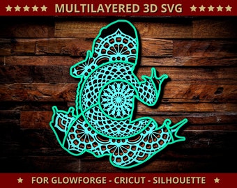 Download Cricut Svg 3d Layered Frog Svg Silhouette Svg Mandala Svg Zentangle Svg Digital Art Collectibles Deshpandefoundationindia Org