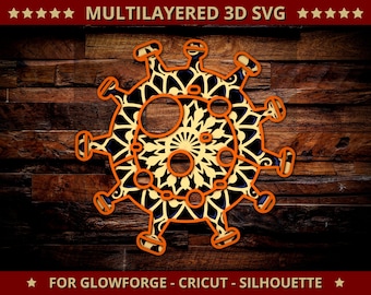 Download 3d Corona Svg Etsy