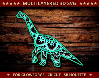 Download 3d Dinosaur Svg Etsy