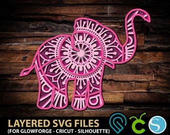 Download Layered Elephant Svg Etsy SVG, PNG, EPS, DXF File