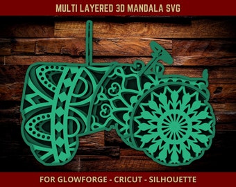 Download Mandala Truck Svg Etsy