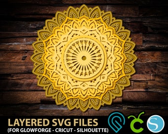 Download Mandala Svg File Etsy