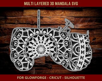 Download Mandala Truck Svg Etsy