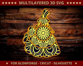 Download Mandala Princess Svg Etsy